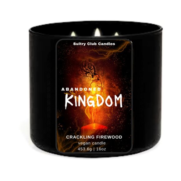 Abandoned Kingdom Triple Wick Candle - Picture 1 of 2
